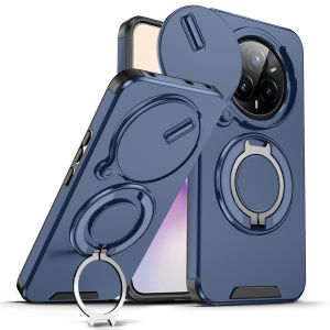 Heavy Duty Rugged Shockproof Phone Case for Realme 14 5G 14X 14 Pro Plus + C75 C75X Slide Camera Lens Ring Stand Cover Casing