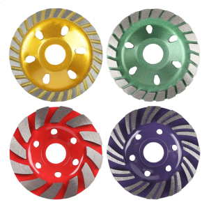 4Pcs Kim Cương bánh xe mài 4Inch Cho Máy xay góc Bê Tông bánh xe Mài cốc bánh xe bánh xe Mài Kim Cương Cup Bánh Xe