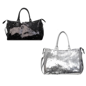 กระเป๋าสะพายไหล่ความจุมากกระเป๋าออกกำลังกายเลื่อมกระเป๋าเดินทางกระเป๋าสุดสัปดาห์กระเป๋าเดินทางกระเป๋าใส่ของสำหรับวันหยุดพักผ่อน