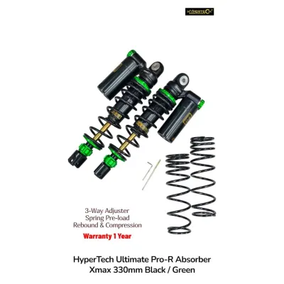 HyperTech Pro-R Shock Absorber 350mm 330mm Forged Body with 3-way adjuster for Xmax