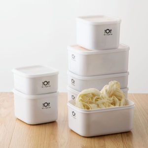 Plastic Refrigerator Food Storage Box Microwave Lunch Box Bento Box kitchen Storage Box