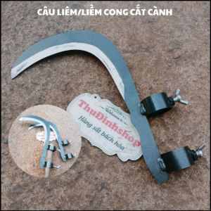 Liềm Cong Cắt Cành Đa Năng _ Chuyên Cắt Cành Hái Trái Trên Cao Vạt Cỏ Siêu Sắc