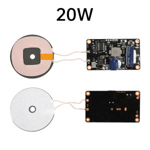 diymore DC 12-96V 20W High-voltage Version of The Car Wireless Charging Module 12V 24V 72V 96V Cell Phone Wireless Charging Outdoor Modification Isolated