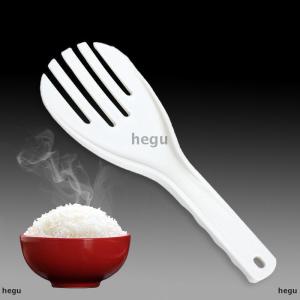 [COD] hegu Large Rice Spoon Plastic Meal Spoon Non Stick Kitchen Gadgets Hand Roll Spoons Rice Shovel Kitchen Supplies Thickened Rice Fork