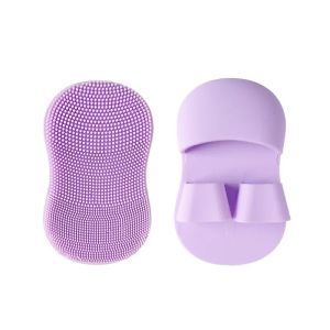 Mini Finger Face Wash Brush Soft Hair Silicone Brush Massage Nose Clean Pores Remove Makeup Wash Face with Cleansing Brush