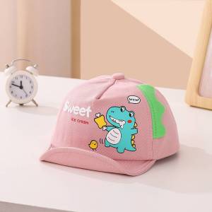 (พร้อมส่ง) หมวกเด็ก 4เดือน - 2ปี รอบหัว:46-48 cm. หมวกแก๊ปเด็ก (Cap) พิมพ์ลายการ์ตูนไดโนเสาร์ 🦖 หมวกเด็กผู้ชาย หมวกเด็กผู้หญิง หมวกแฟชั่นเด็ก