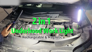 ไฟช่าง LED อเนกประสงค์ขนาด4400มิลลิแอมป์สายรัดแม่เหล็ก2400LM 3แนวทางสำหรับซ่อมรถยนต์