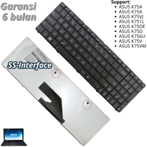 Keyboard Asus K75A K75A K75VJ K751L K75DE K75D K756U K75V K75VM new high quality