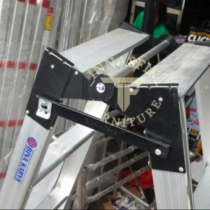 tangga aluminium lipat multifungsi murah - 150cm SANGAT KOKOH