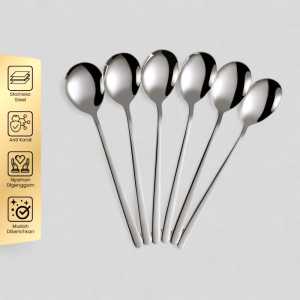 Sendok Garpu Korea Sujeo Set isi 6 Stainless