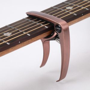 SWEET TIM Capotraste Professional Tuning Clamp Electric Guitar Tone Adjust Guitar Accessories Key Trigger Capo Guitar Capo Guitar Tuner Guitar Clamp