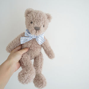 30 cm Grey Bunny Plush Toys Long Ear Dress Rabbit Doll For Kids Child Gifts