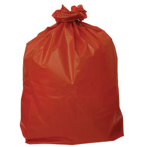 < สินค้าพร้อมส่ง >ถุงขยะสีแดงติดเชื้อ ถุงขยะแดงอันตราย