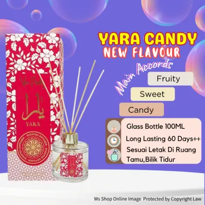 100ML Via Pinky Reed Diffuser Home Diffuser Perfume Rumah Pewangi Bilik Toilet Room Freshener Aromatherapy Essential Oil