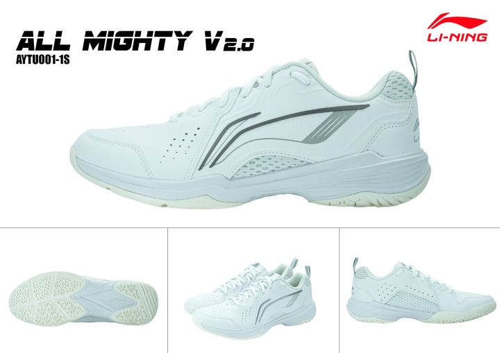 LI-NING ALMIGHTY V 2.0 (AYTU001-1S) BADMINTON SHOES รองเท้า
