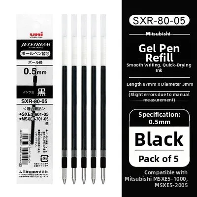 Uni Mitsubishi Jetstream Multifunctional Ballpoint Pen Multi Color Module Three Color Medium Oil Pen SXE3-507 Business Supplies