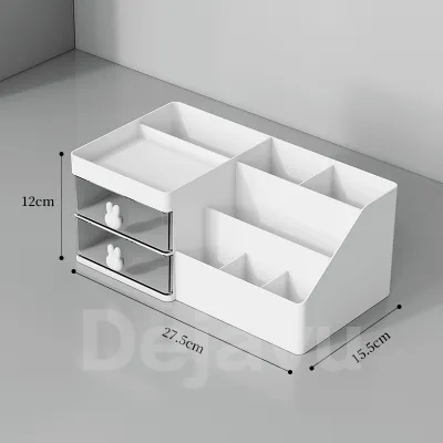 Dejavu Kotak Penyimpanan Desktop Laci Tingkat Rak Laci Rak Mini Aesthetic Laci Meja Kantor HSB735