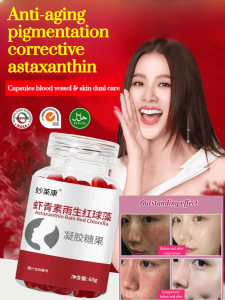 Premium Astaxanthin Softgels For Women High Potency Antioxidant Support Skin & Eye Health Myristoxin Astaxanthin Capsules High Content Softgels Astaxanthin Softgels Womens Antioxidant High Potency Skin Elasticity Booster Eye Fatigue Relief
