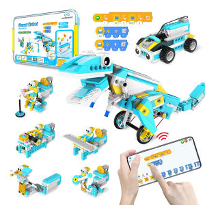 Scratch Junior Coding Robotics Kit 200-in-1 Educational STEM Building Toys Programming Learning Coding Kit Gift for Kids 6+