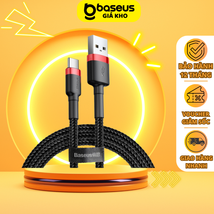 Cáp Sạc Nhanh cho điện thoại cổng Lightning/ Type C/ Micro Baseus dây ...