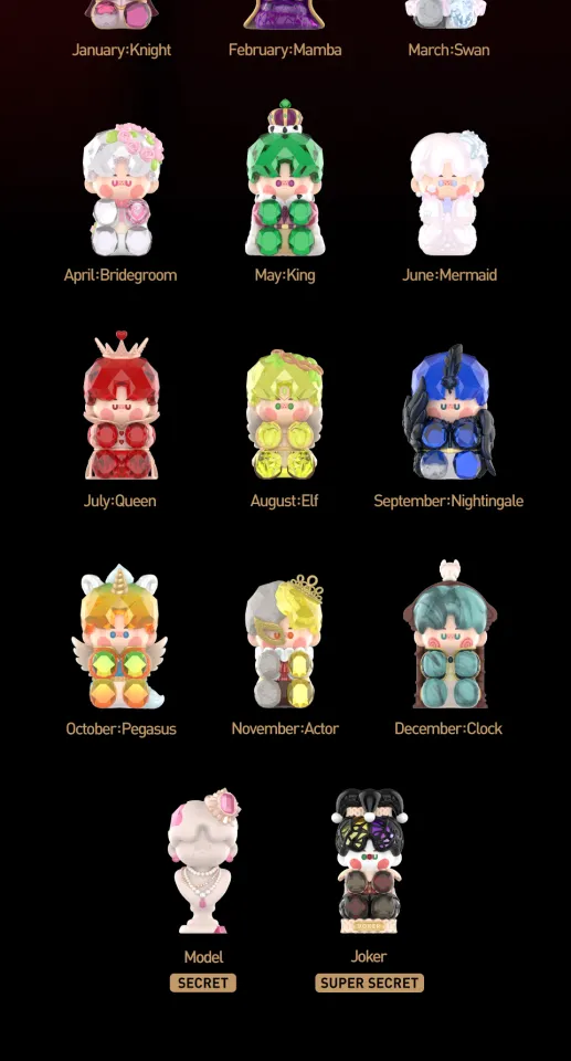 POP MART PINO JELLY Hard & Shiny Series Figures Blind Box | Lazada