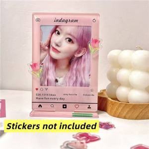 SG Seller Gift Wooden Polaroid Photo Frame Mini 3inch Frame Creative DIY Picture Frame Instax Print Picture Frame Christmas gift