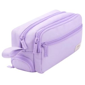 GORGE Large Capacity Pencil Case Three-Layer Multi-Functional Stationery Box Versatile Portable Design Storage Bag For Elementary School Students