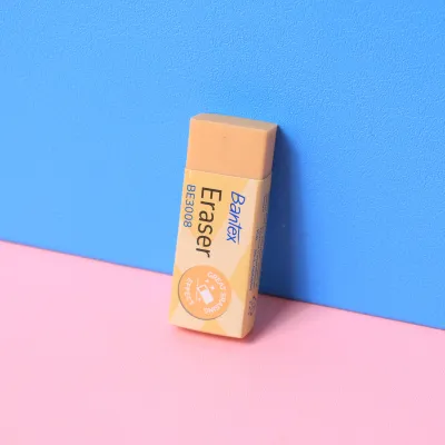 Bantex Penghapus Pensil Sekolah 60 mm Warna Warni PVC BE3008