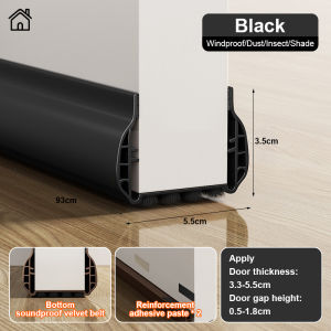 🇸🇬New Upgrade Door Bottom Gap Seal Strip/ Door Seal Strip/ Blocks out Insects Dust and Noise Reduction Windproof anti-peeping Door Gap Strip 门缝底密封条
