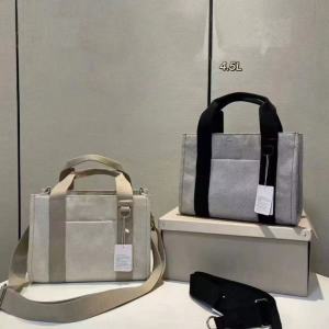 lululemon10L Canvas two-tone large-capacity shoulder bag lulu Mommy Tote Womens Bag