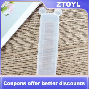【ZTOYL】 Silicone Remote Control Protective Cover Air Condition TV Remote Control Waterproof Case Bear Ear Fluorescence Dustproof Cover