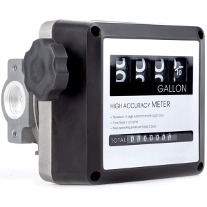 Strong Mixture Stream Measure Modifiable Mechanical Counter 1 Foot Internal Thread For Petroleum Petrodiesel Transfer