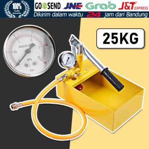 Alat Tes Tekanan Pipa Air Penguji Tekanan Air 2.5mpa 25KG Alat Manual Pompa Tes Hidrolik Katup Pipa dengan 1Meter Pipa
