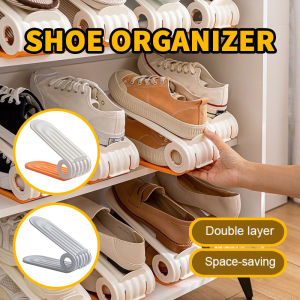 Adjustable Plastic Simple Shoe Rack Shoe Cabinet Shoe Storage Rack Home Creative Space Saving Integrated Shoe Rack
