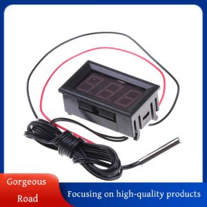 [Gorgeous] Hot Sale New Red DC12V Digital Thermometer With Temp Probe -50~110C Temperature Detector LED