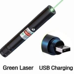 USB Recharge Laser Pointer Powerful Daylight Visible Beam Distance Outdoor Work
