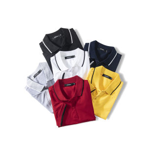 Áo polo nữ ADINO màu trắng phối viền xẻ lai vải cotton polyester co giãn dáng công sở slimfit hơi ôm trẻ trung năng động APN02