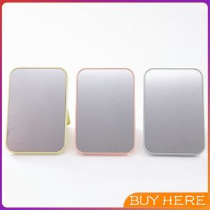 BUY HERE กระจกตั้งโต๊ะ แบบพกพา กระจกพับพกพาสะดวก Folding makeup mirror