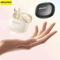 Awei T90 Earphones Wireless Bluetooth V5.3 Low Latency ENC Call Noise Reduction in-ear Headphones HiFi Sound Semi in ear Bluetooth Earphones with Mic IPX6 WaterProof Sports Earbuds Wireless Headset Gaming. 
