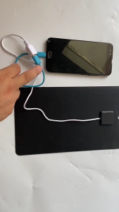 Tấm năng lượng mặt trời cho an ninh máy ảnh ngoài trời 5V 7 Wát sạc năng lượng mặt trời Adapter sạc máy ảnh bảng điều khiển năng lượng mặt trời