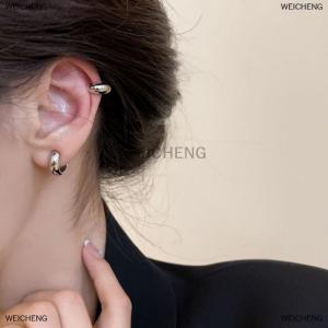 [COD] WEICHENG 1Pair Simplicity Temperament Ear Clips Vintage Cute Cartilage No Pierced Clip Earrings For Women Girls Jewelry Accessories Gifts