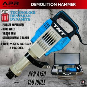 JACK HAMMER APR JAPAN AP150 AVT & TNT TECHNOLOGY BOBOK ASPAL TERKUAT DI BUMI