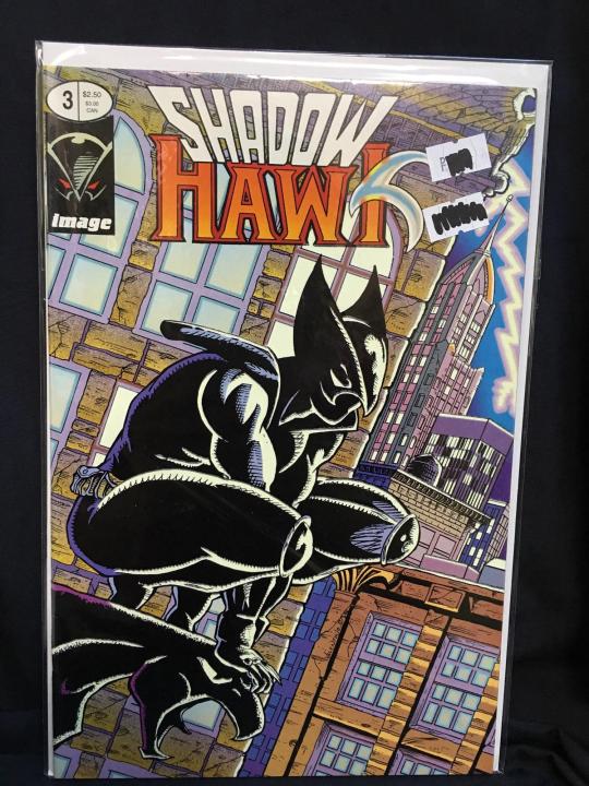 Shadowhawk 3 By Image Comic Book Printed 1992 Comic Book Cartoons Art