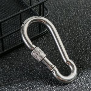 móc khóa an toàn chốt vặn ren INOX 304 không rỉ chắc chắn