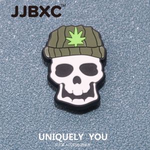 Phụ kiện giày JJBXC Charm khóa giày chéo phụ kiện giày kinh dị ma cà rồng phụ kiện giày thời trang DIY