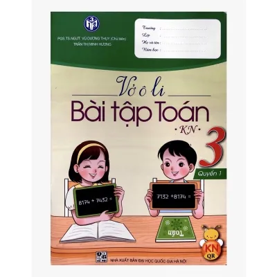 Sách - Vở Ô Li Bài Tập Toán Lớp 3 (Quyển 1) - Kết Nối