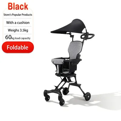 Baby Stroller 3 in 1 travel Stroller Big 4 Wheels Lightweight Foldable Stable Soft Seat Kids Stroller Foldable Stroller