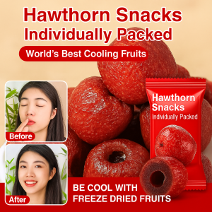 Hollow Hawthorn Sugar-Free Seedless Small Package No Added Ingredients Snack Nucleus Free Candied  空心山楂