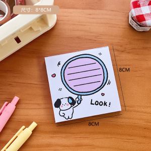 [FREESHIP] Giấy Note Ghi Chú Không Dính Co Thể Xé Được Họa Tiết Hoạt Hình Dễ Thương văn phòng phẩm