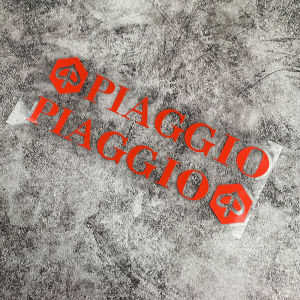 2pcs/Set PIAGGIO Vespa Logo Motorcycle Sticker for VESPA Piaggio GTS GTV LX LXV LT PX PRIMAVERA 50 125 150 200 250 300 300ie